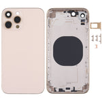 Cover posteriore in acciaio inossidabile per iPhone XR