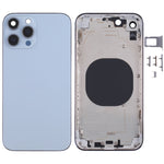 Cover posteriore in acciaio inossidabile per iPhone XR