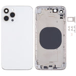 Cover posteriore in acciaio inossidabile per iPhone XR