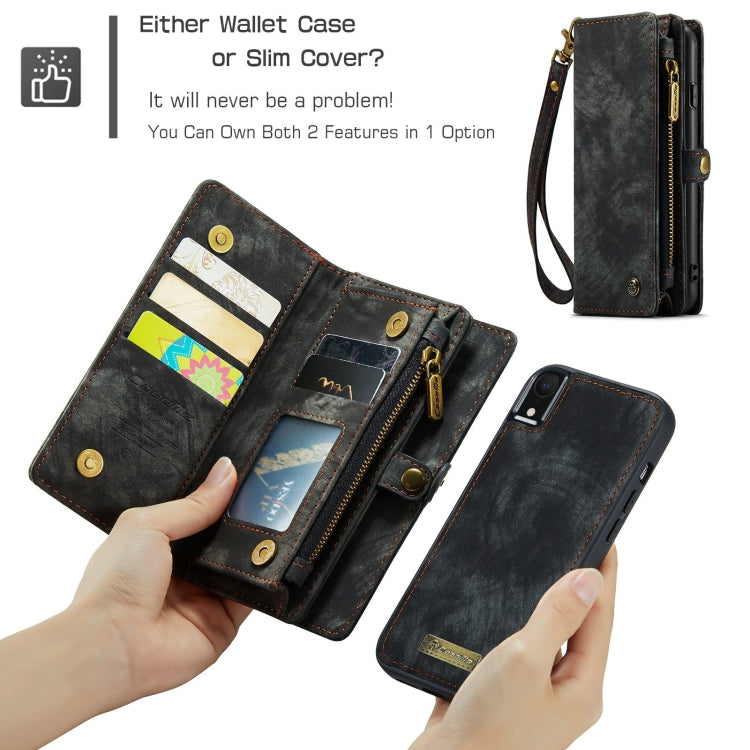 Custodia portafoglio in pelle per iPhone XR