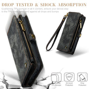 Custodia in pelle per iPhone XR con supporto