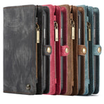 Custodia portafoglio in pelle per iPhone XR