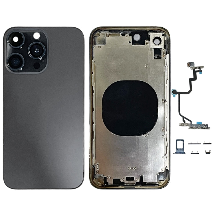 Cover posteriore di ricambio per iPhone XR effetto iP15 Pro