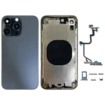 Cover posteriore di ricambio per iPhone XR effetto iP15 Pro
