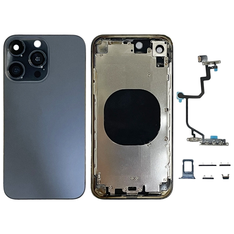 Cover posteriore con imitazione dell'aspetto dell'iP15 Pro per iPhone XR, For iPXR to iP15 Pro