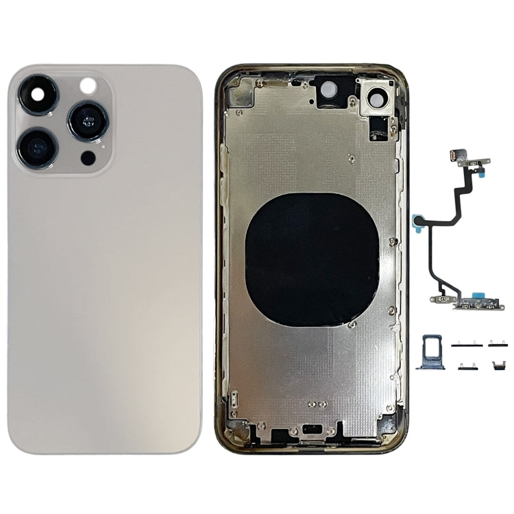 Cover posteriore di ricambio per iPhone XR effetto iP15 Pro