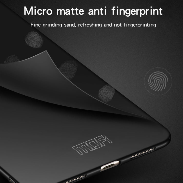 Per iPhone XR Custodia MOFI glassata per PC ultrasottile a copertura totale, For iPhone XR With Round Hole