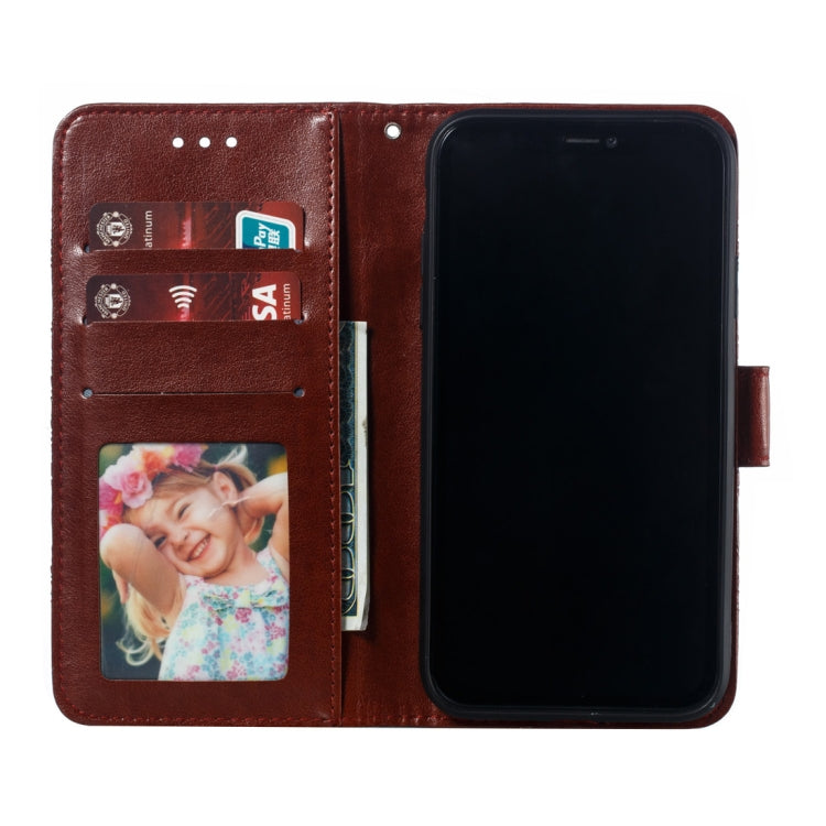 Custodia in pelle con chiusura orizzontale per iPhone XR