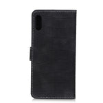 Custodia portafoglio in pelle per iPhone XR con slot carte