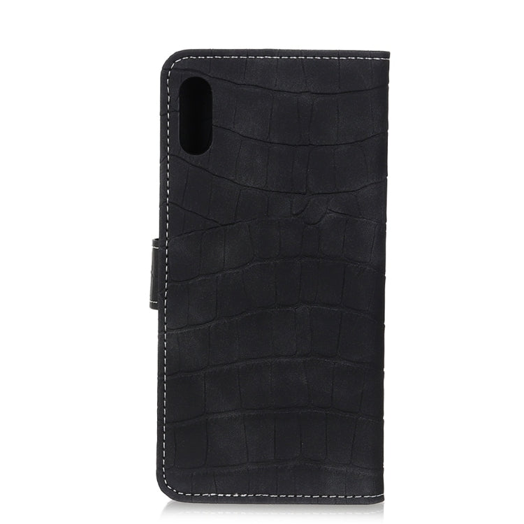Custodia portafoglio in pelle per iPhone XR con slot carte