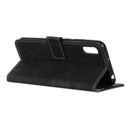 Custodia in pelle per iPhone XR con supporto