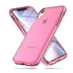 Custodia protettiva glitterata per iPhone XR
