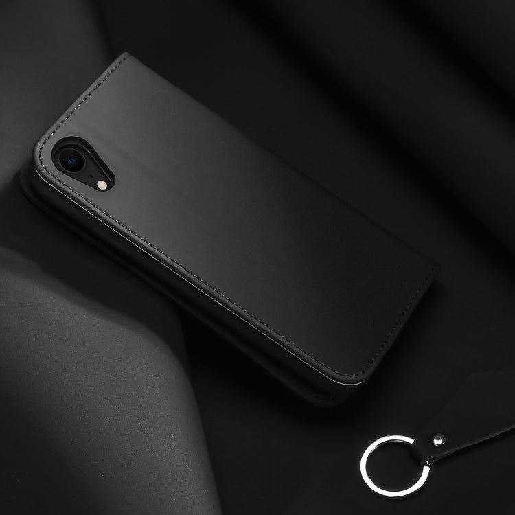 Per iPhone XR DUX DUCIS WISH serie TPU + PU + custodia in pelle con slot per carte e portafoglio, iPhone XR