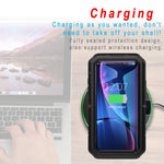 Custodia impermeabile iPhone XR in silicone e zinco