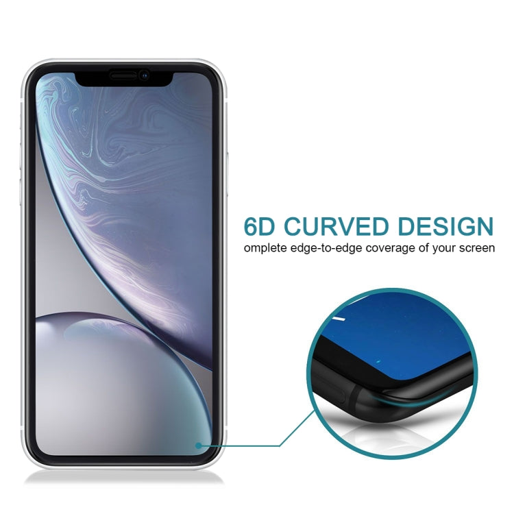 Pellicola in vetro temperato 9H anti-peep per iPhone XR