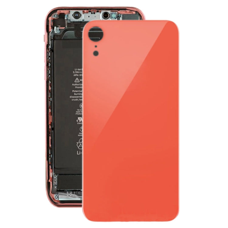 Cover posteriore con adesivo per iPhone XR rosa