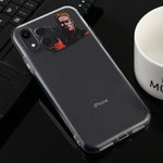 Custodia protettiva TPU trasparente per iPhone XR