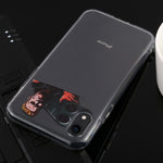 Custodia protettiva TPU trasparente per iPhone XR