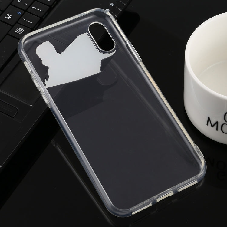 Custodia protettiva TPU trasparente per iPhone XR