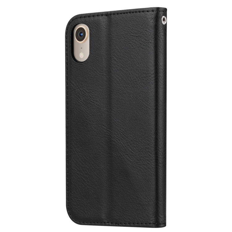 Custodia in pelle per iPhone XR con supporto