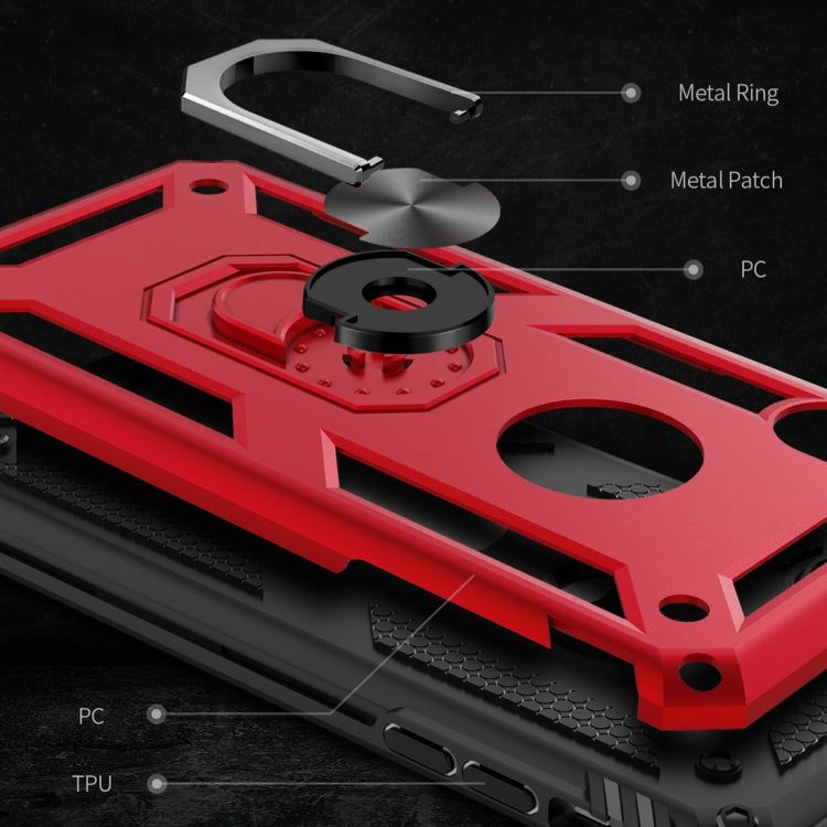 Custodia protettiva TPU e PC per iPhone XR con supporto 360°