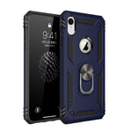 Custodia protettiva TPU e PC per iPhone XR con supporto 360°