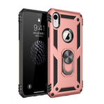 Custodia protettiva TPU e PC per iPhone XR con supporto 360°