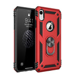 Custodia protettiva TPU e PC per iPhone XR con supporto 360°
