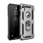 Custodia protettiva TPU e PC per iPhone XR con supporto 360°