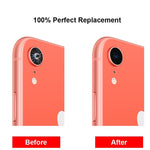 10pcs Rear Camera Lens for iPhone XR, For iPhone XR