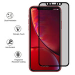 Pellicola Vetro Temperato Privacy per iPhone 11 e XR