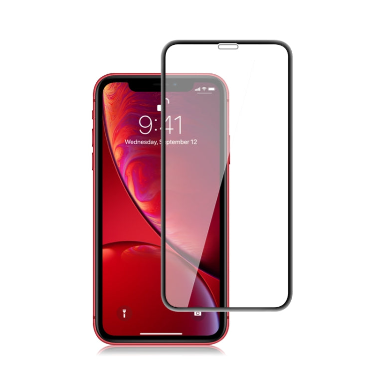 Per iPhone 11 / XR mocolo Pellicola in vetro temperato con bordo arrotondato 9H da 0,33 mm 9H, iPhone XR