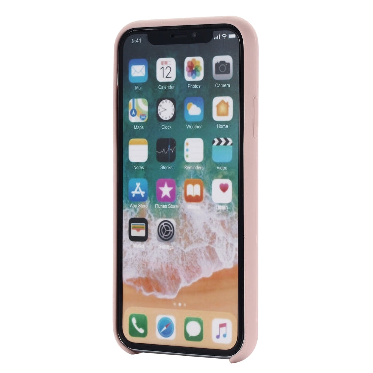 Per iPhone XR Custodia in silicone liquido a copertura totale con quattro angoli, For XR, XR