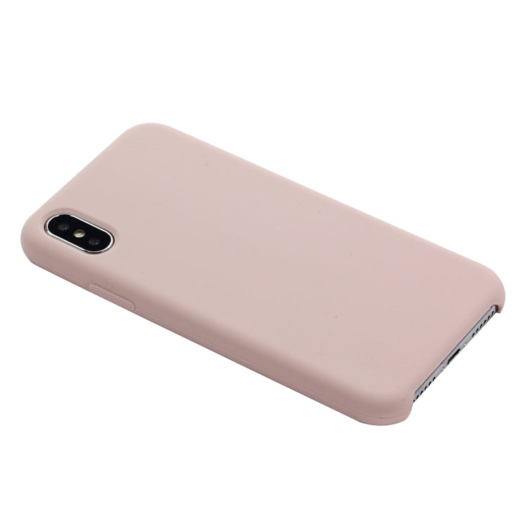 Per iPhone XR Custodia in silicone liquido a copertura totale con quattro angoli, For XR, XR