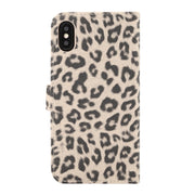 Custodia in pelle per iPhone XS con supporto