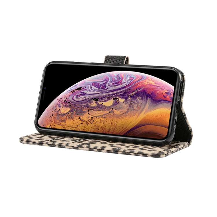 Custodia in pelle con supporto per iPhone XS
