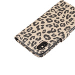 Custodia in pelle con supporto per iPhone XS