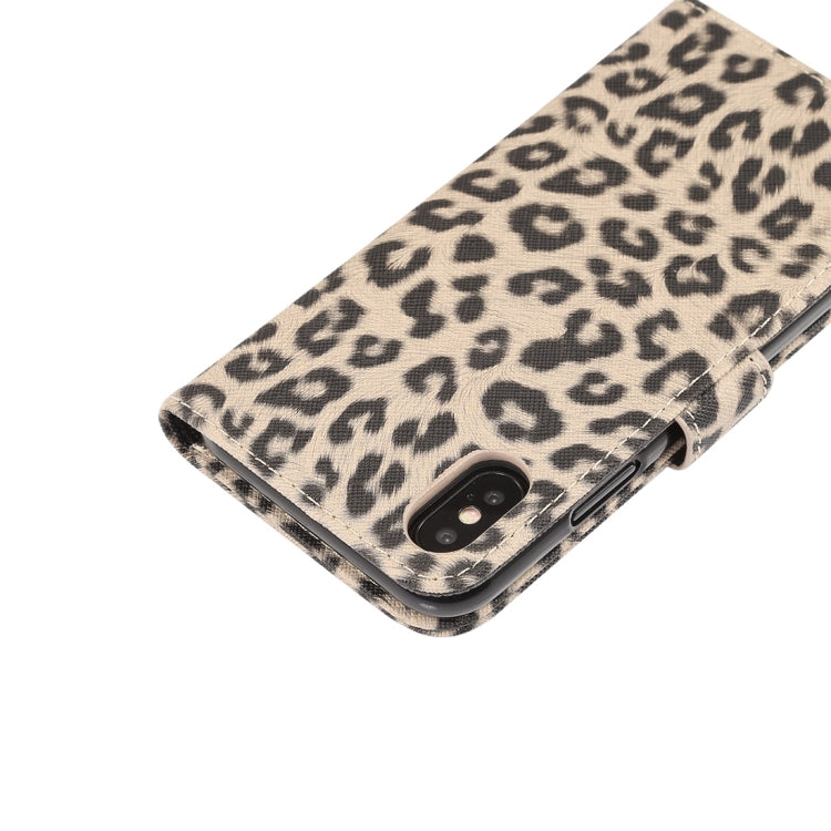 Custodia in pelle con supporto per iPhone XS