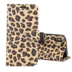 Custodia in pelle con supporto per iPhone XS