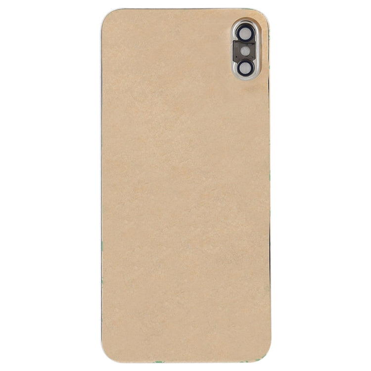 Cover posteriore della batteria con cornice della fotocamera posteriore, obiettivo e adesivo per iPhone XS, For iPhone XS (Camera Lens+Adhesive), For iPhone XS with Camera Lens