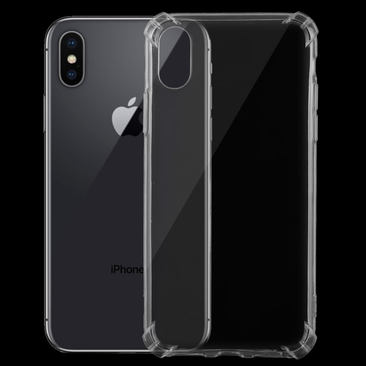 Custodia protettiva TPU trasparente per iPhone X
