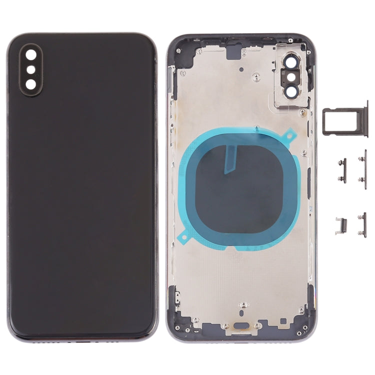 Back Cover with Camera Lens, SIM Card Tray and Side Keys for iPhone XS, For iPhone XS (Camera Lens+Side Keys), For iPhone XS with Side keys, For iPhone XS with Card Tray