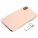 Cover posteriore con obiettivo e tasti laterali per iPhone XS