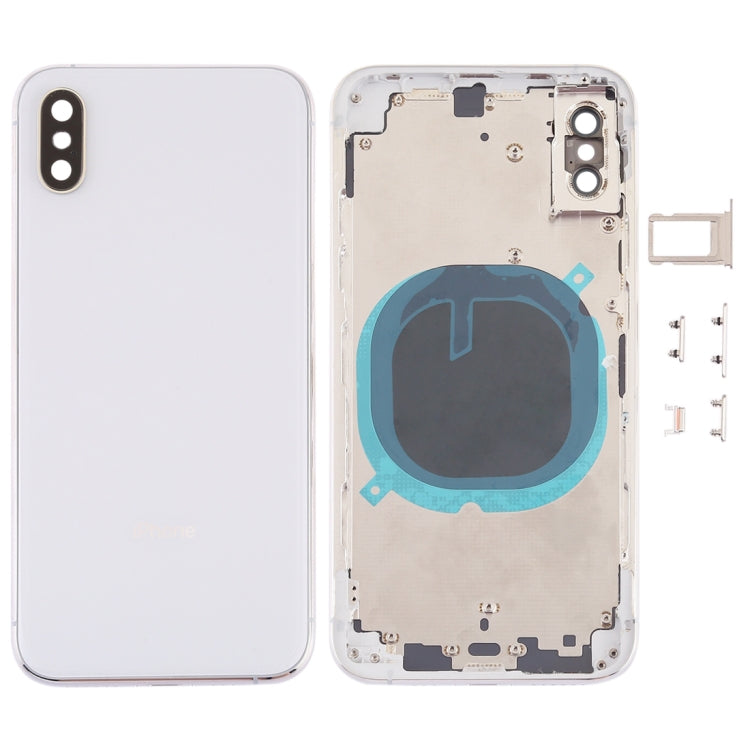 Back Cover with Camera Lens, SIM Card Tray and Side Keys for iPhone XS, For iPhone XS (Camera Lens+Side Keys), For iPhone XS with Side keys, For iPhone XS with Card Tray