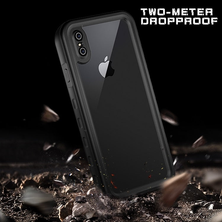 Custodia impermeabile in silicone per iPhone X e XS