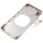 Cover posteriore trasparente con obiettivo per iPhone XS