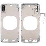 Cover posteriore trasparente con obiettivo per iPhone XS