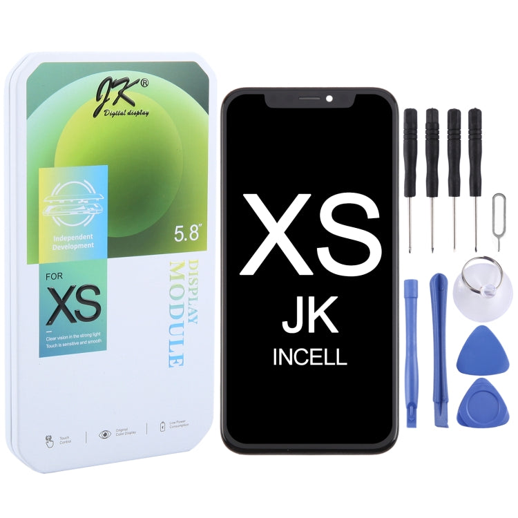Incell TFT LCD Screen and Digitizer Full Assembly for iPhone XS, For iPhone XS(JK inell)