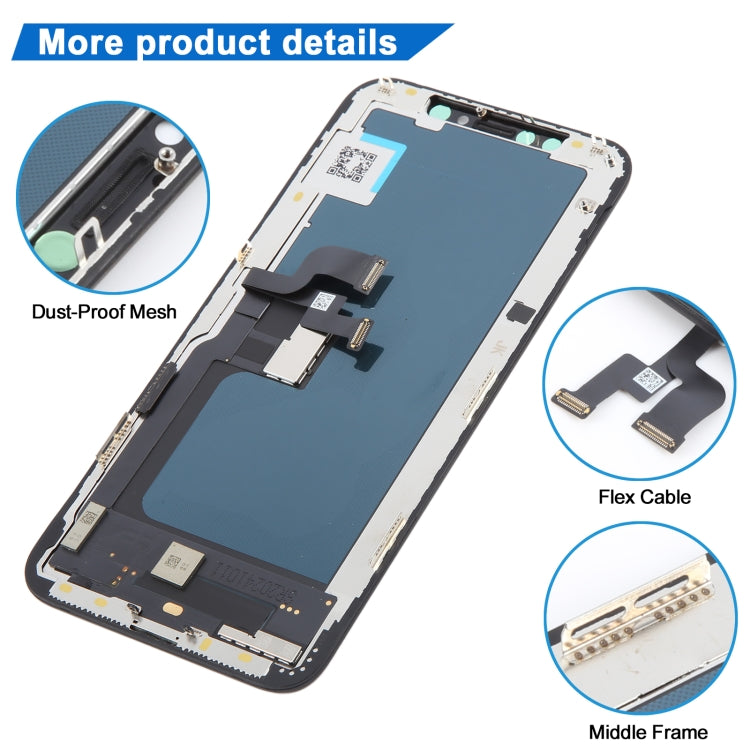 Incell TFT LCD Screen and Digitizer Full Assembly for iPhone XS, For iPhone XS(JK inell)