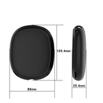 Un paio di custodie protettive per cuffie in silicone antigraffio a copertura totale per AirPods Max
